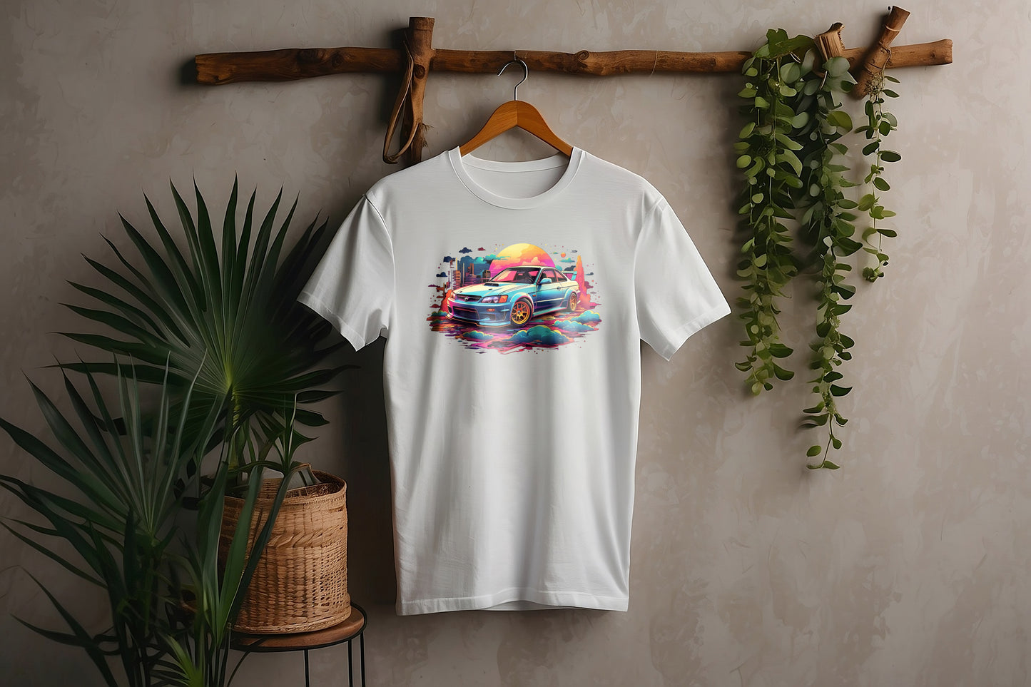 Camiseta del coche de japón