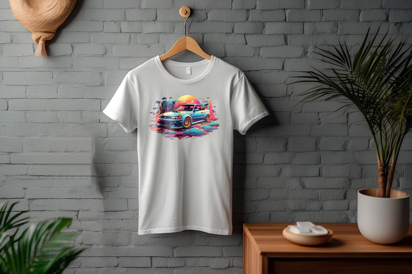 Camiseta del coche de japón