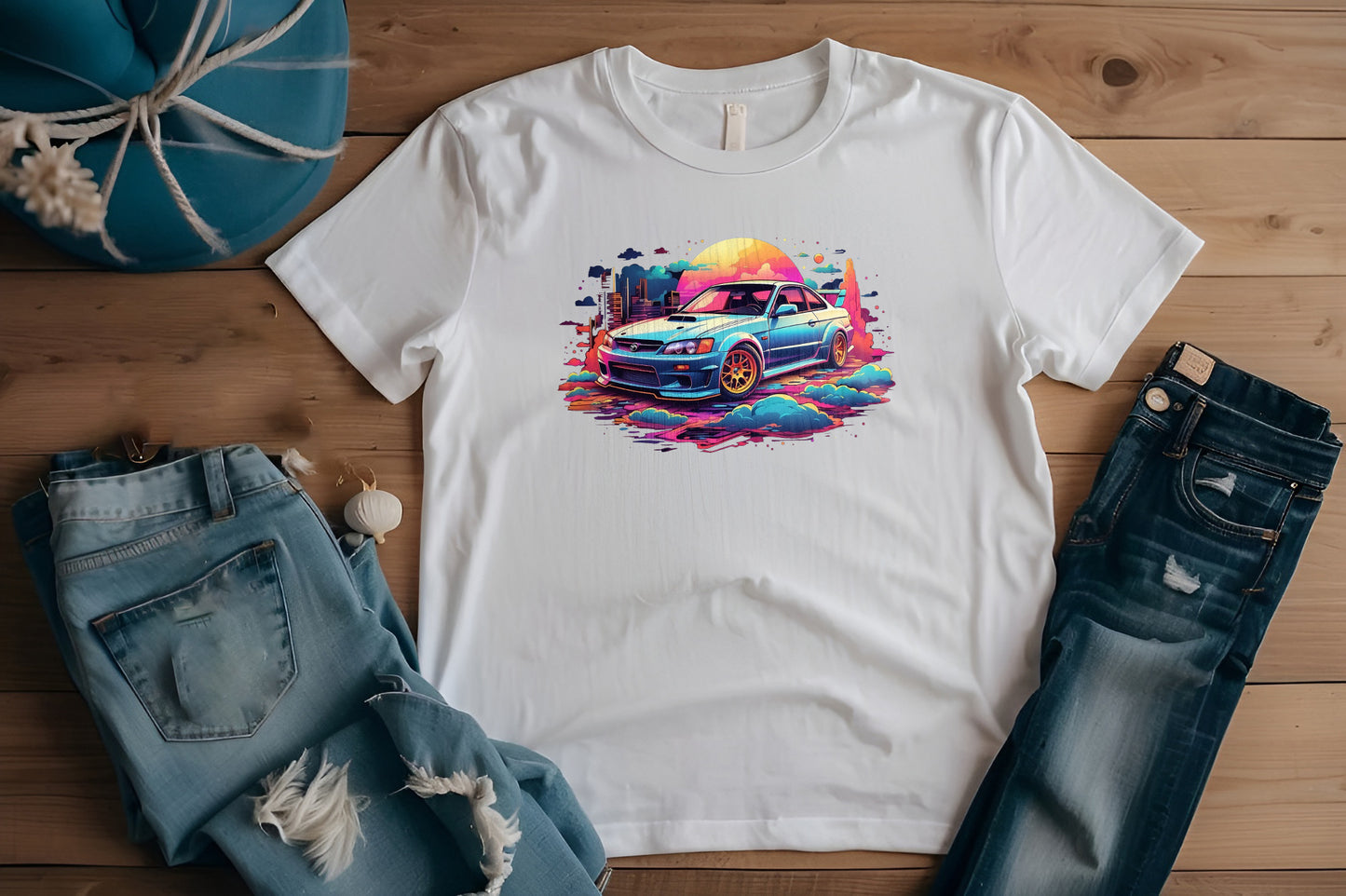 Camiseta del coche de japón