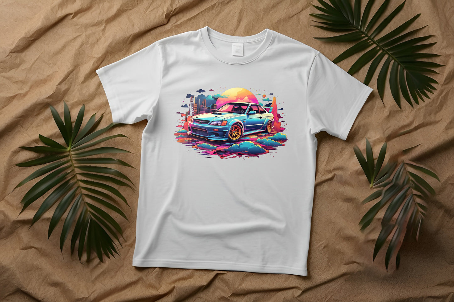 Camiseta del coche de japón